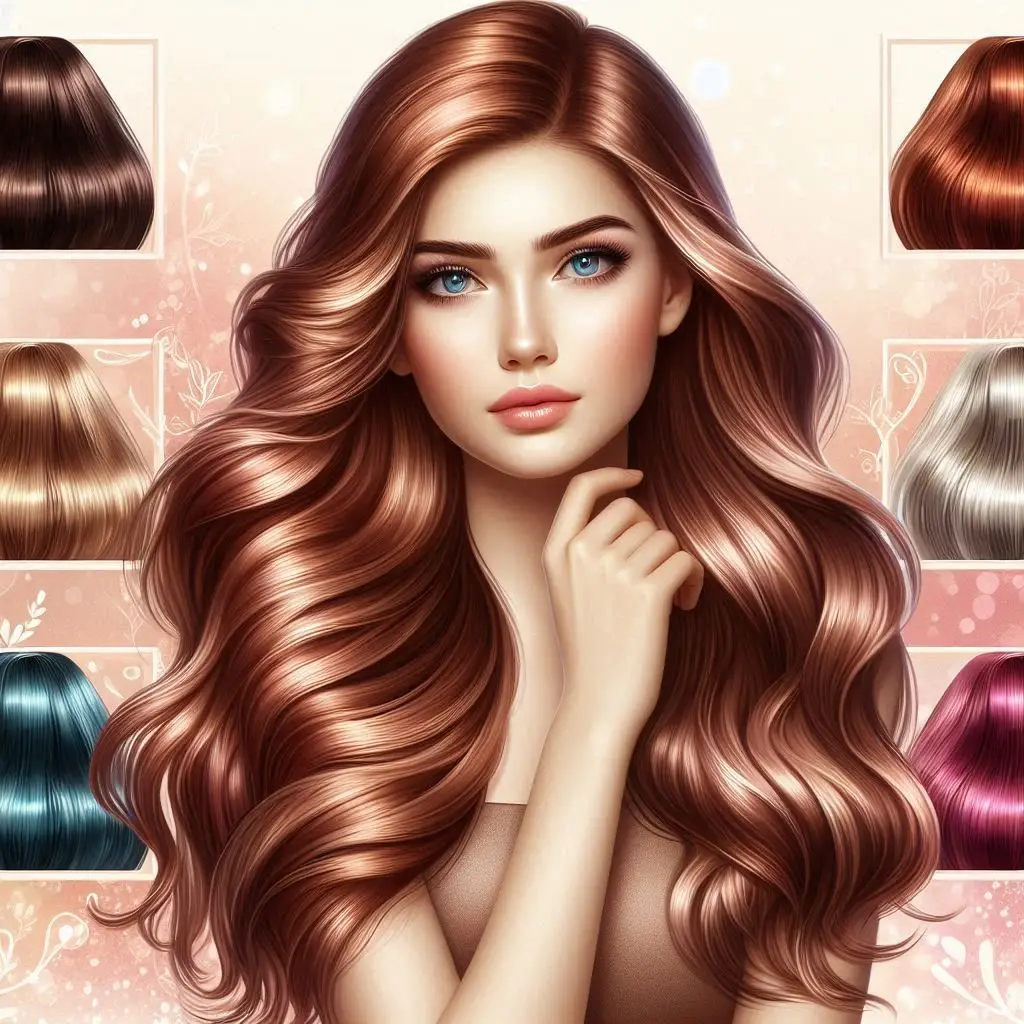 بهترین رنگهای مو برای پوست روشن