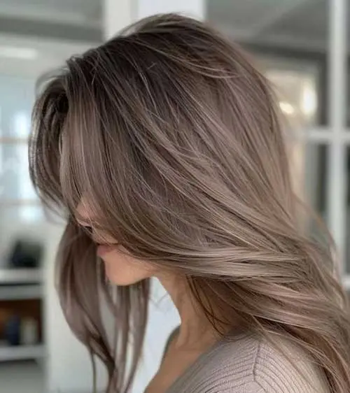 رنگ مو نسکافه ای بدون دکلره
