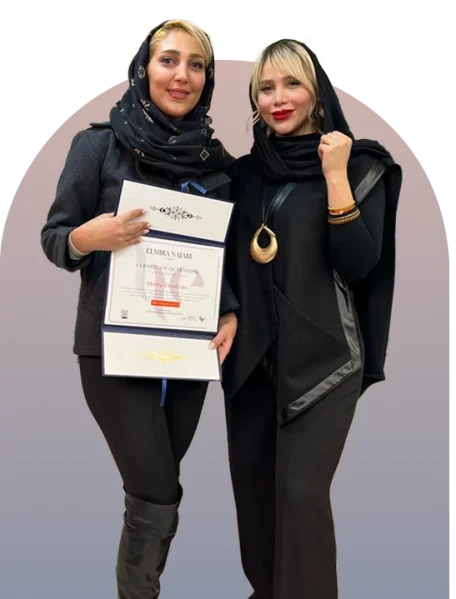 شیما ابراهیمی مدرس رنگ مو